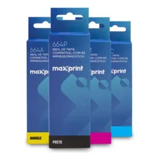 Refil Tinta Compatível Impressora Epson T664120 - Maxprint Tinta Preto Foto  mini 1