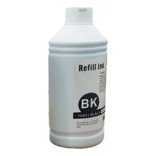 Refil Tinta T664 T664420 Preto 1 Litro L110 L120 L200 Foto  mini 1