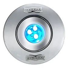 Refletor Hiper Led 9w Rgb Abs / Inox P/ Até 14m² Sodramar 12V Foto mini 2