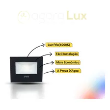 Refletor Holofote 100w Led Branco Frio 6500k Bivolt Foto mini 4