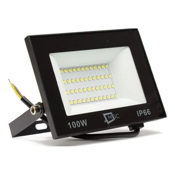 Refletor Holofote 100w Led Branco Frio 6500k Bivolt Foto 1