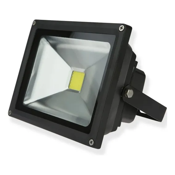 Refletor Holofote De Led 30w Real Branco Frio Foto 1