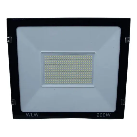 Refletor Holofote Led 200w Smd Branco Frio Bivolt Foto 1
