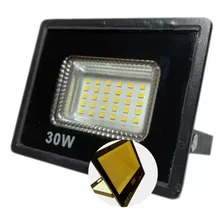 Refletor Holofote Led 30w Branco Quente Ip65 Foto mini  2