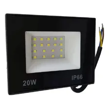 Refletor Holofote Led Luz Verde 20w Com Relê Fotocélula Carcaça Preto 110v 220v (bivolt) Foto  mini 1