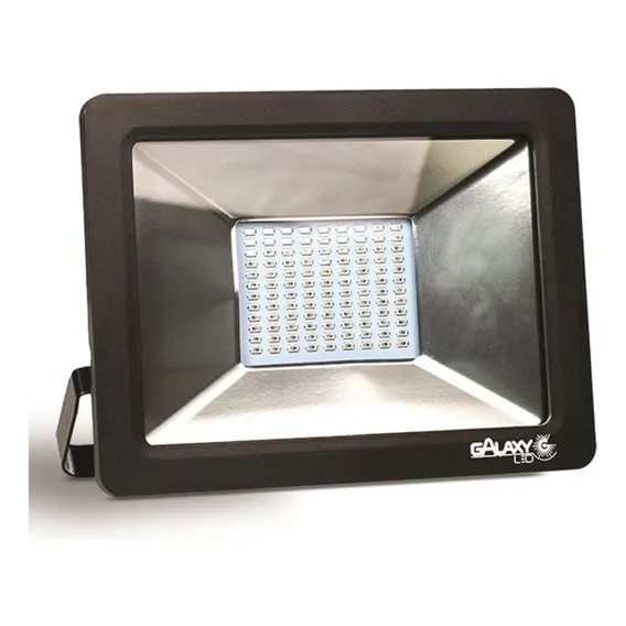 Refletor Led 100w Holofote Branco Frio Bivolt Prova D'água Foto 1