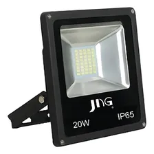 Refletor Led 20w Bivolt Branco-quente 3000k Jng Foto  mini 1