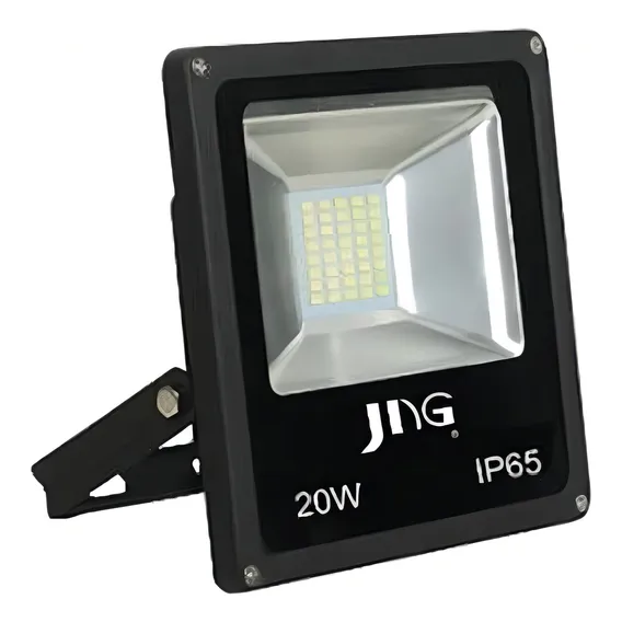 Refletor Led 20w Bivolt Branco-quente 3000k Jng Foto 1