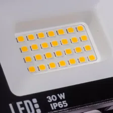 Refletor Led 30w 3000k Preto Bivolt Foxlux Foto mini 3