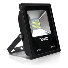 Refletor Led 30w Eco Bivolt Branco Frio 6500k Rg Led Foto  mini 1
