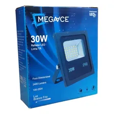 Refletor Led 30w Holofote Branco Frio Bivolt A Prova Dagua Foto mini 4