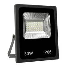 Refletor Led 30w Holofote Branco Frio Bivolt A Prova Dagua Foto  mini 1