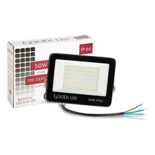 Refletor Led 50w Bivolt Branco Frio 6500k Goodlux Foto  mini 1