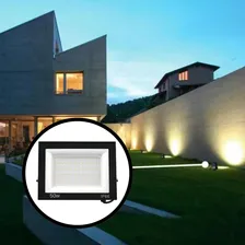 Refletor Led 50w Holofote Bivolt Prova D'água Ip66 Frio Foto mini 3