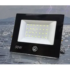 Refletor Led 50w Smd Holofote Prova Dágua Branco Frio 6500k Foto mini 4