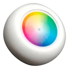 Refletor Led 9w Rgb Abs Iluminação Colorida Piscina Aqua Foto mini 1
