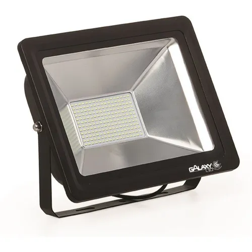 Refletor Led Galaxy Preto 200w 14000lm 6500k Foto 1