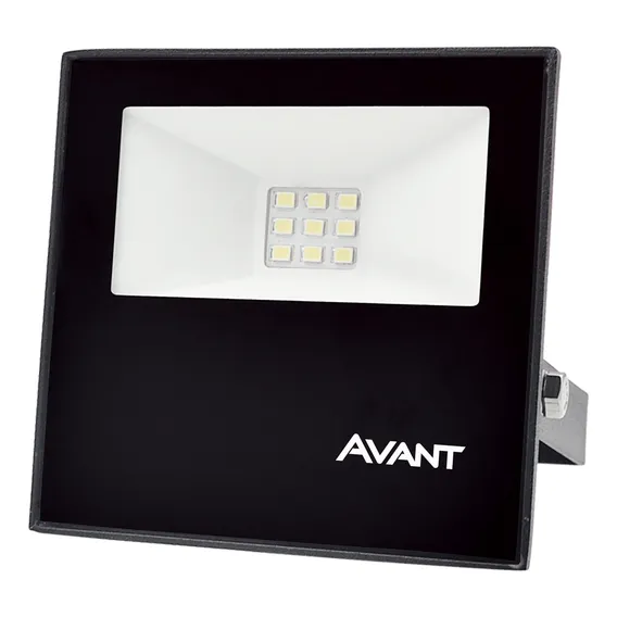 Refletor Led Holofote 10w Resistente Água Branco Frio Avant Foto 1