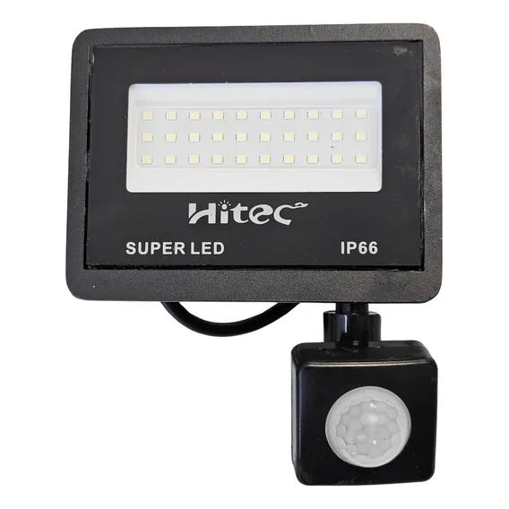 Refletor Led Holofote 50w Sensor Presença Fotocélula Bivolt Foto 1