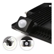 Refletor Led Holofote Sensor Presença Fotocélula Bivolt 100w Foto mini  2