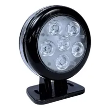 Refletor Led Iluctron Luminária Refletor Grama Fachada 6w Com Luz Branco-frio E Carcaça Preto 110v/220v Foto mini 1