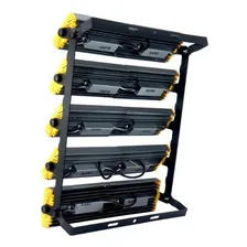 Refletor Led Linear Duplo Holofote 1000w Branco-frio 6500k Foto mini  3