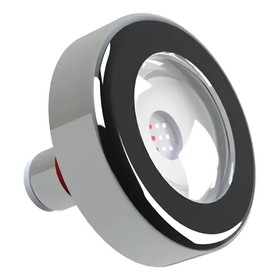 Refletor Led Para Piscinas Tholz Inox Premium 9w C/ Luz Azul Foto 1