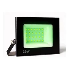 Refletor Led Smd 30w Verde Foto mini 1