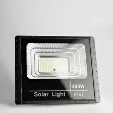 Refletor Luminária Holofote Led Placa Solar Completa 400w Foto mini  3