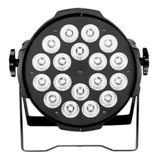 Refletor Opt Par 18 Leds 18w Rgbwa Uv 6 Em 1 Super Potente! 110v/220v (bivolt) Foto mini 2