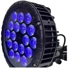 Refletor Par 64 Slim 18 Leds 18w Rgbwa Ip65 Prova Dágua 127/220v Foto mini 4