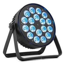 Refletor Par Led Slim 18x15w Rgbwa-uv Dj Festas Strobo Dmx 127/220V Foto mini 1