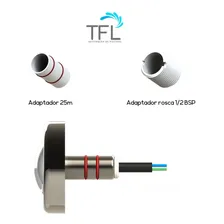 Refletor Para Piscina Power Led Tholz Rgb 9w Inox Foto mini 4