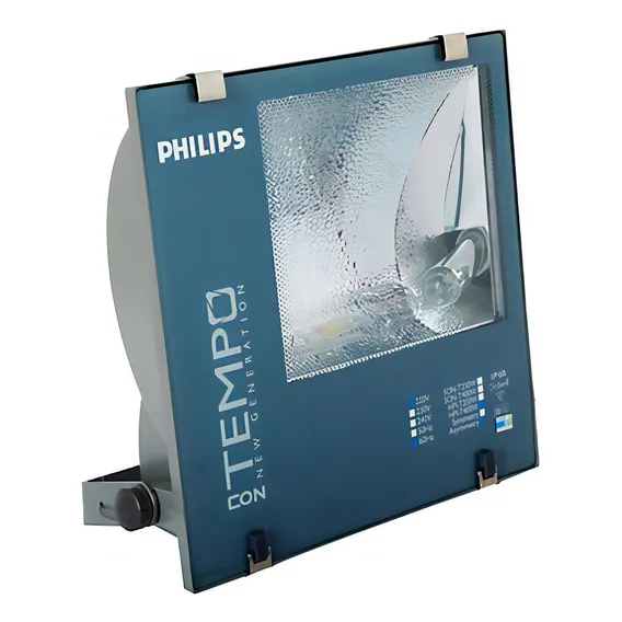 Refletor Philips Contempo Assimétrico Vapor Metálico 250w Foto 1