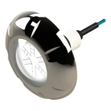 Refletor Power Led Em Inox 9w Rgb Iluminação Multicolorida LuxPool Foto mini  3