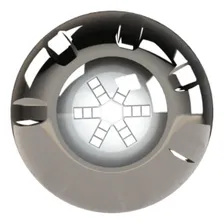 Refletor Power Led Em Inox 9w Rgb Iluminação Multicolorida LuxPool Foto  mini 1