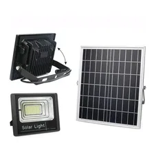 Refletor Solar 40w Holofote 4 Uni Luminaria Placa Sensor Foto mini 2