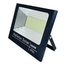 Refletor Solar Led Holofote 600w + Placa Solar + Controle Foto mini 2