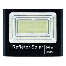 Refletor Solar Led Holofote 600w + Placa Solar + Controle Foto mini 3