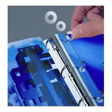 Reforço Adesivo Para Folhas De Fichário 250 Adesivos Yes Cor Branco Foto mini 4