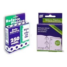 Reforço Adesivo Para Folhas De Fichário 250 Adesivos Yes Cor Branco Foto mini 1
