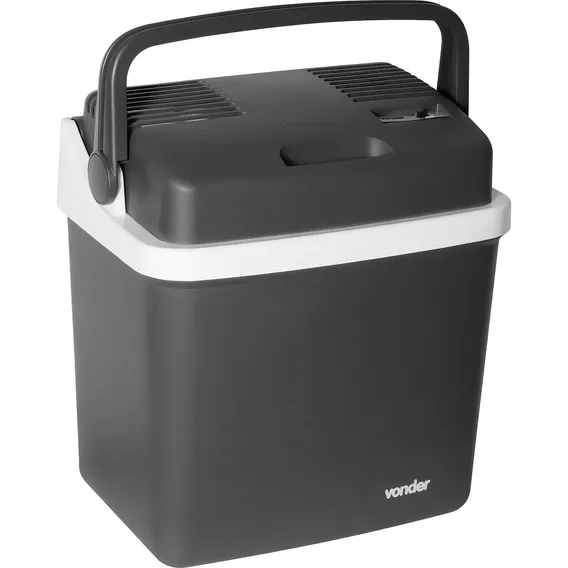 Refrigerador Aquecedor Cooler Automotivo Vonder 20l 12v Cor Cinza Foto 1