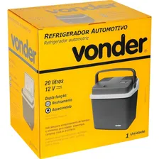 Refrigerador Aquecedor Cooler Automotivo Vonder 20l 12v Cor Cinza Foto mini 2
