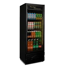 Refrigerador/expositor Vertical Linha New Age 400l Erv-400/p Cor Preto 127v Foto  mini 1