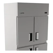 Refrigerador Vertical Ar Forçado 4 Porta 220v Vrv4p Venâncio Cor Prateado Foto mini 2