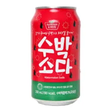 Refrigerante Coreano Sabor Melancia Nutriton & Taste - 350ml Foto mini 2