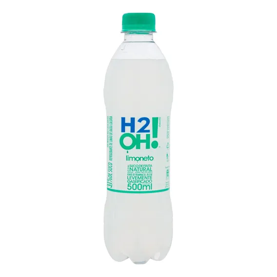 Refrigerante Limoneto Zero Açúcar H2OH! Garrafa 500ml Foto 1
