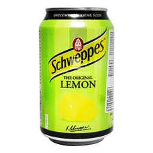 Refrigerante Schweppes Refrigerante limão em lata Foto mini  2