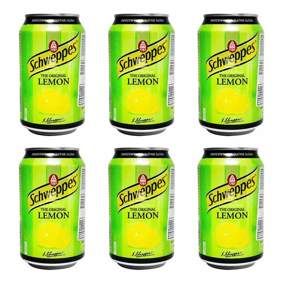 Refrigerante Schweppes Refrigerante limão em lata Foto 1