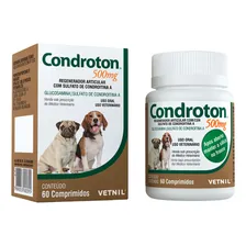 Regenerador Articular Para Cães Condroton 500mg 60 Cp Foto mini 1